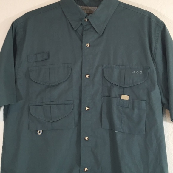 BIG SKY OUTFITTERS Men’s Button Up Fishing Shirt - Picture 2 of 6